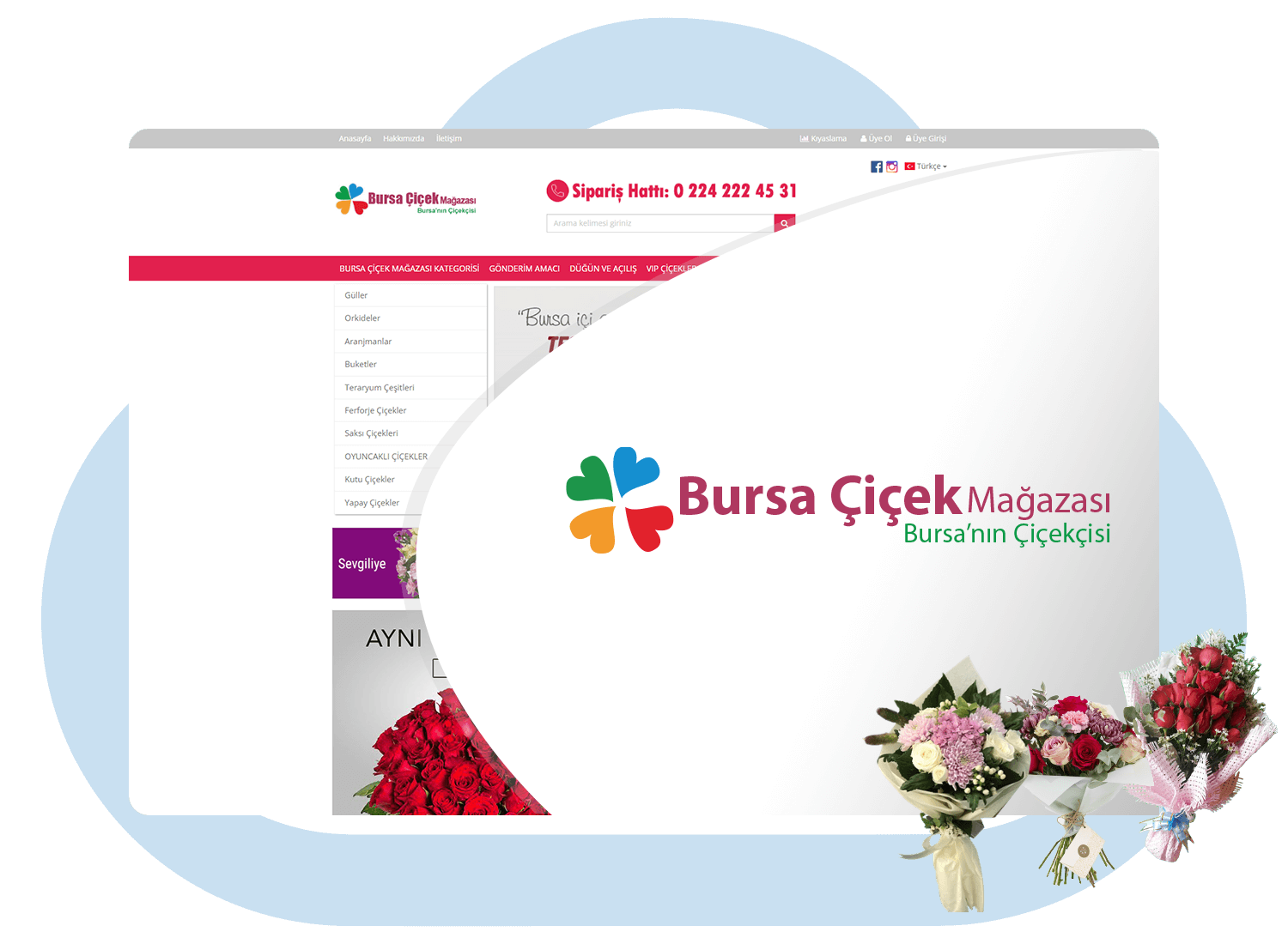 Bursa Çiçek Mağazası